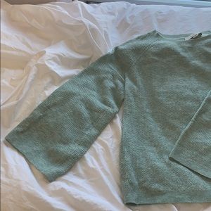 LOFT bell sleeve sweater